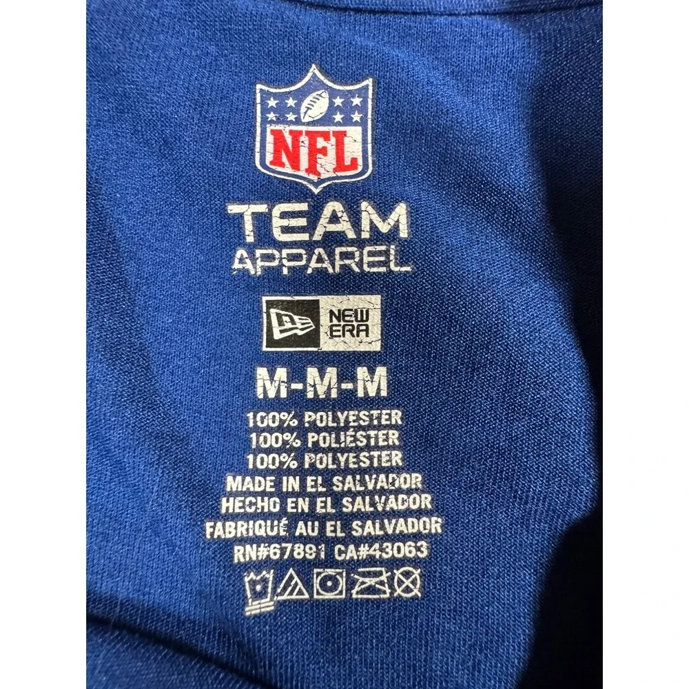 Men's Under Armour Indianapolis Colts Combine Authentic Shirt Blue Sz Medium